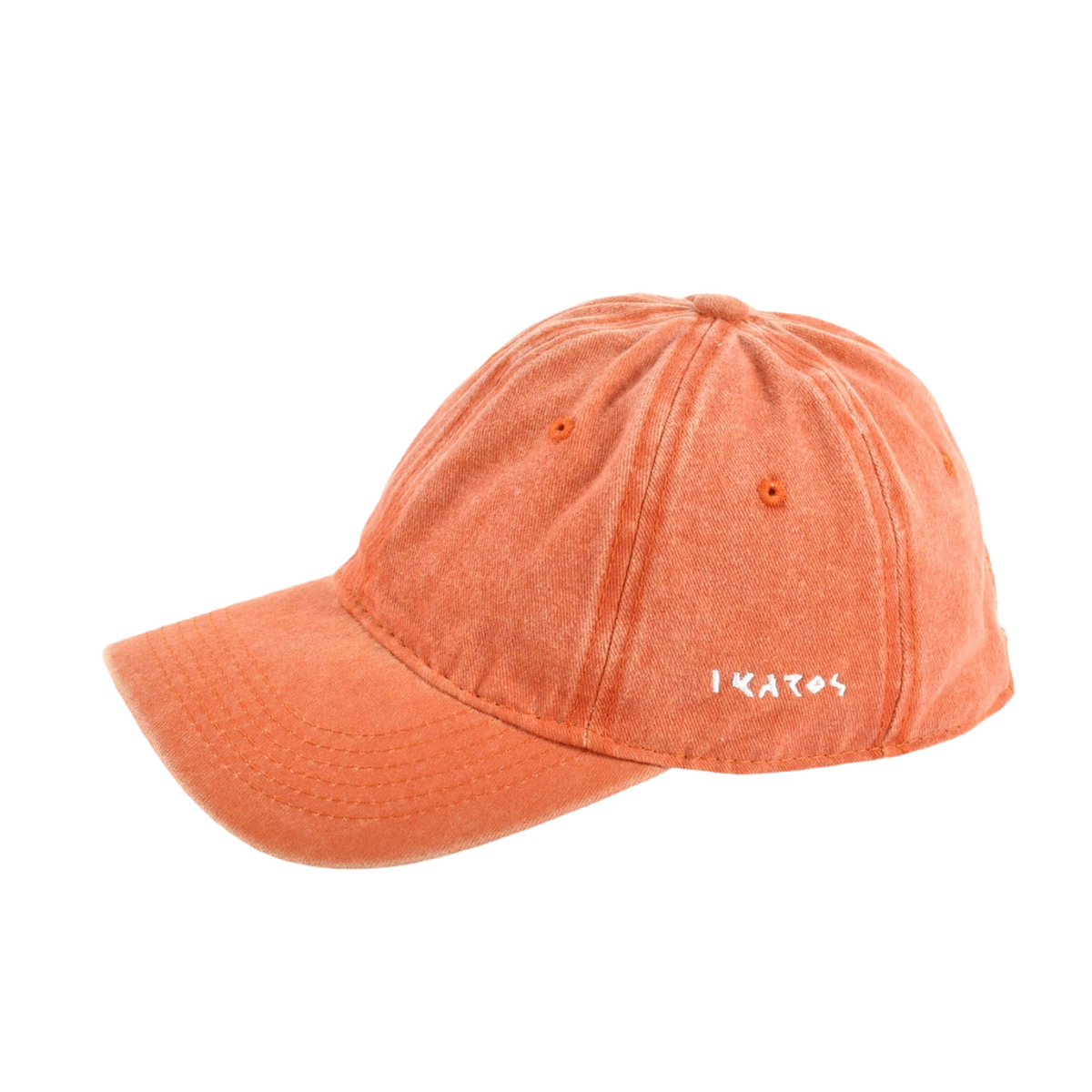 Orange Classic Washed Cap